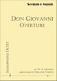 Don Giovanni Overture SSAATTBB Sax Octet cover